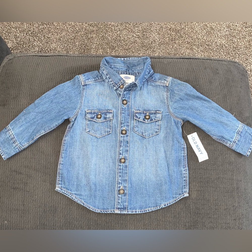 Old Navy Long Sleeve Denim